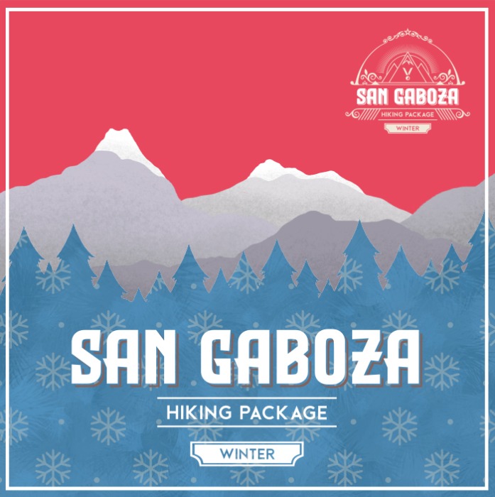 2022 San Gaboza 겨울 하이킹패키지